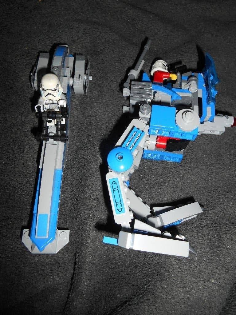 Star wars Lego AT + Speeder, Enlèvement ou Envoi