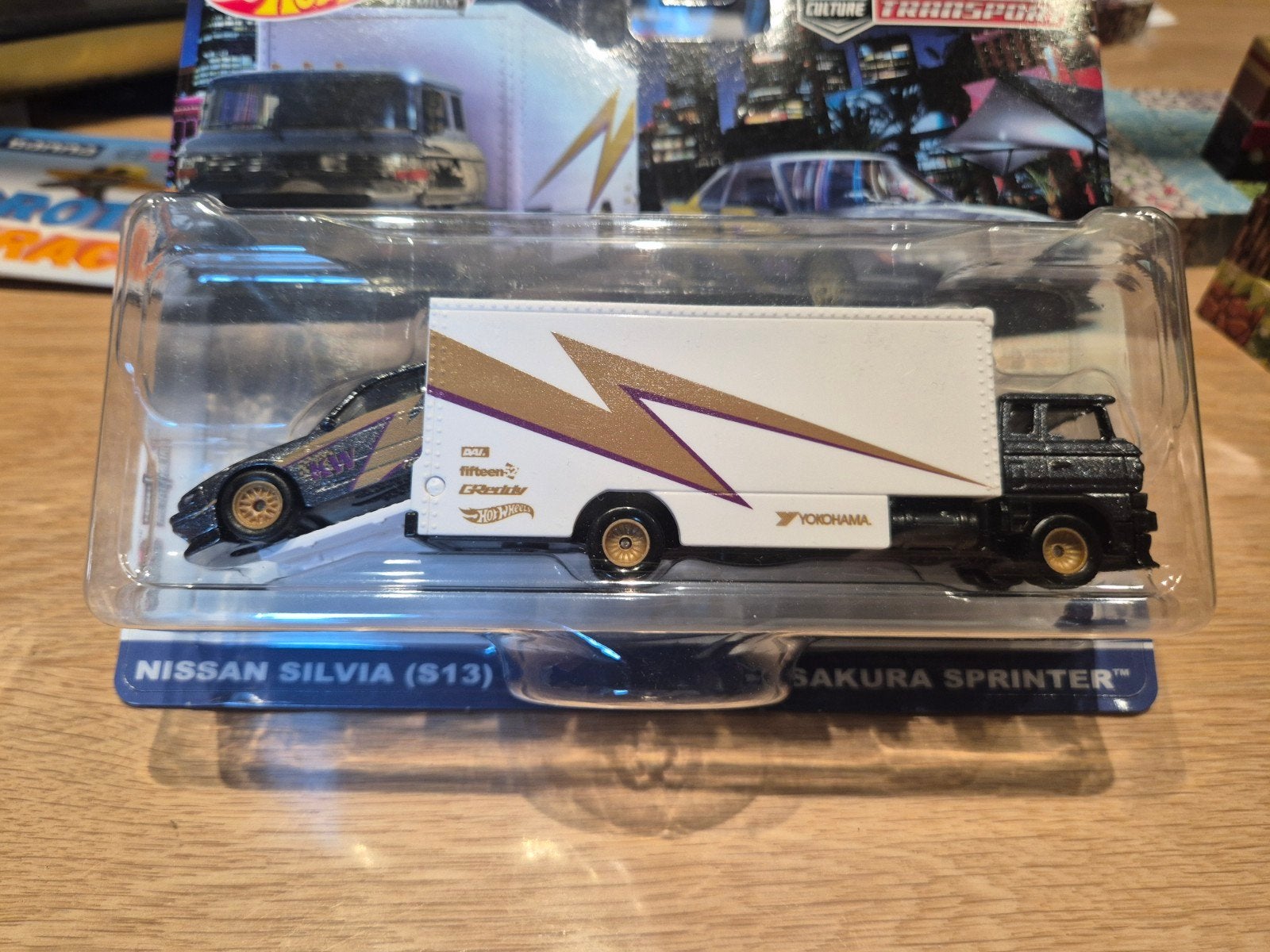 Hotwheels team transport nissan silvia nr 52, Ophalen of Verzenden