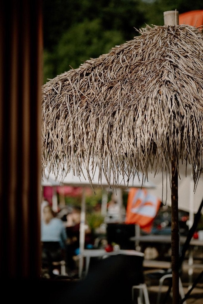 Tropische  parasol, Enlèvement, Utilisé