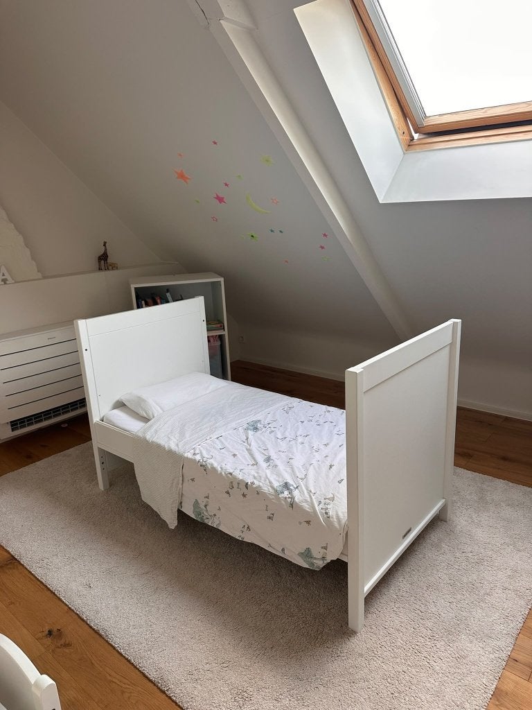 Babybed Theophile & Patachou, Lattenbodem, 70 tot 85 cm, Zo goed als nieuw, 140 tot 160 cm