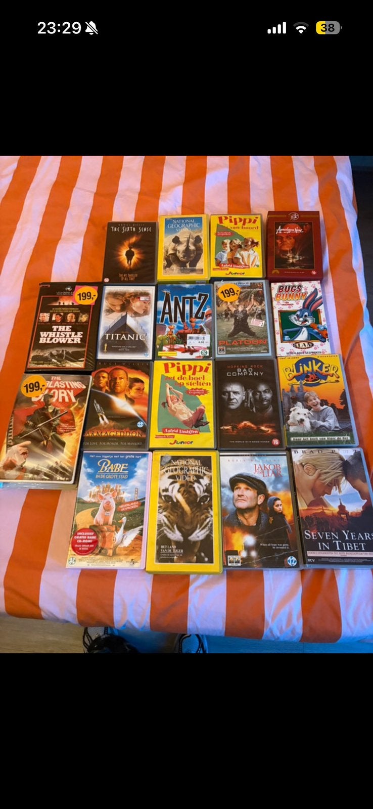 Videocassete, Cd's en Dvd's, Ophalen, Gebruikt