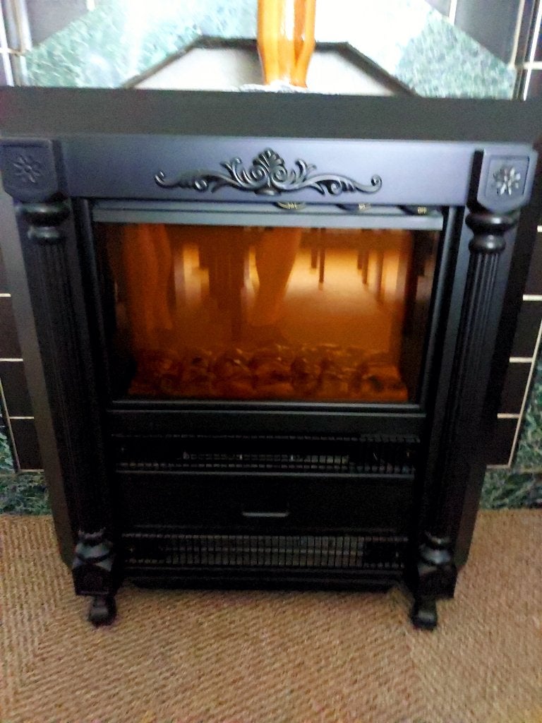 Elektrisch kacheltje, Huis en Inrichting, Ophalen, Zo goed als nieuw, Elektrisch, Vrijstaand