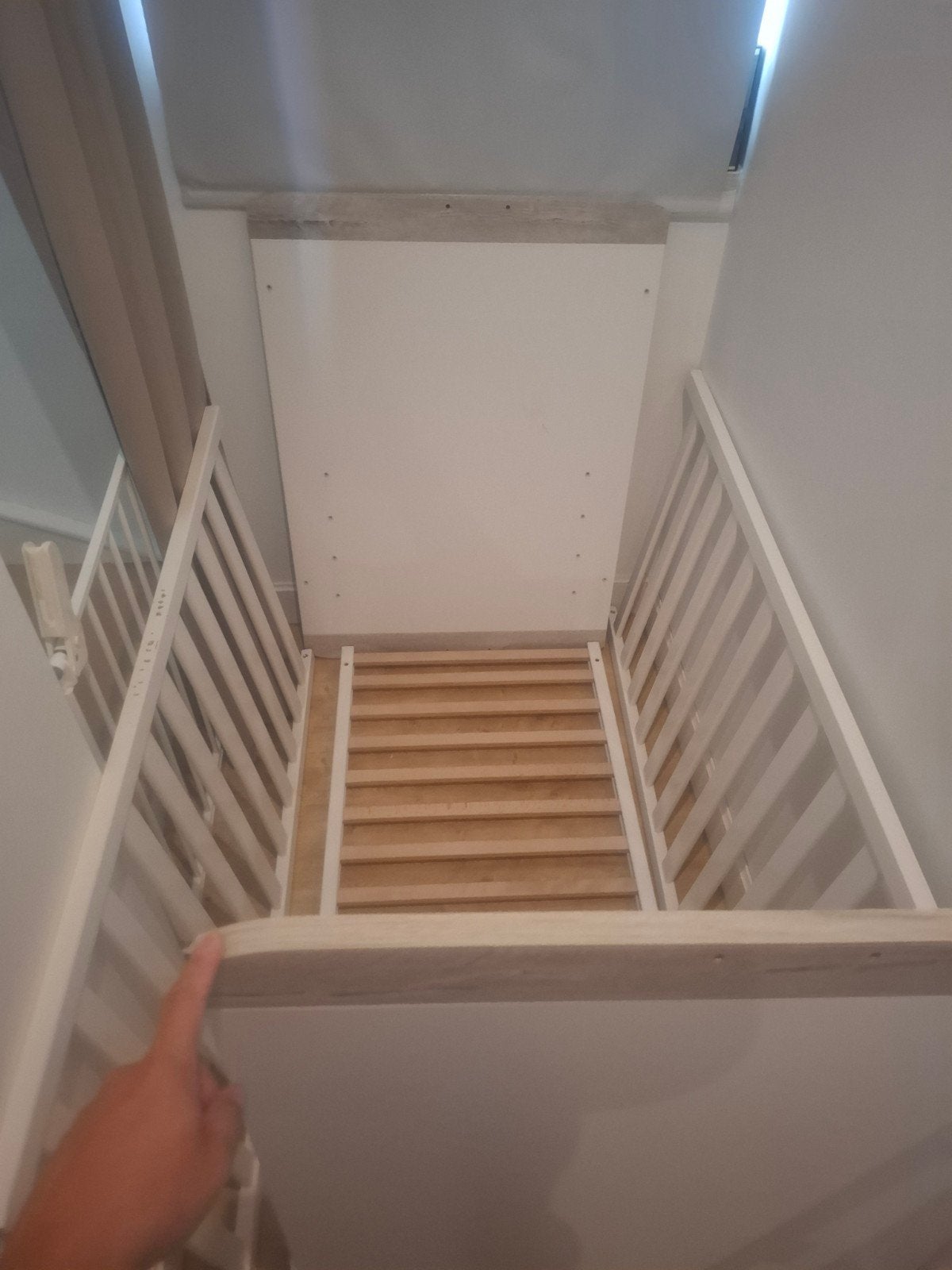 Babybedje (meegroeibed incl matras en lattenbodem), Ophalen, Lattenbodem