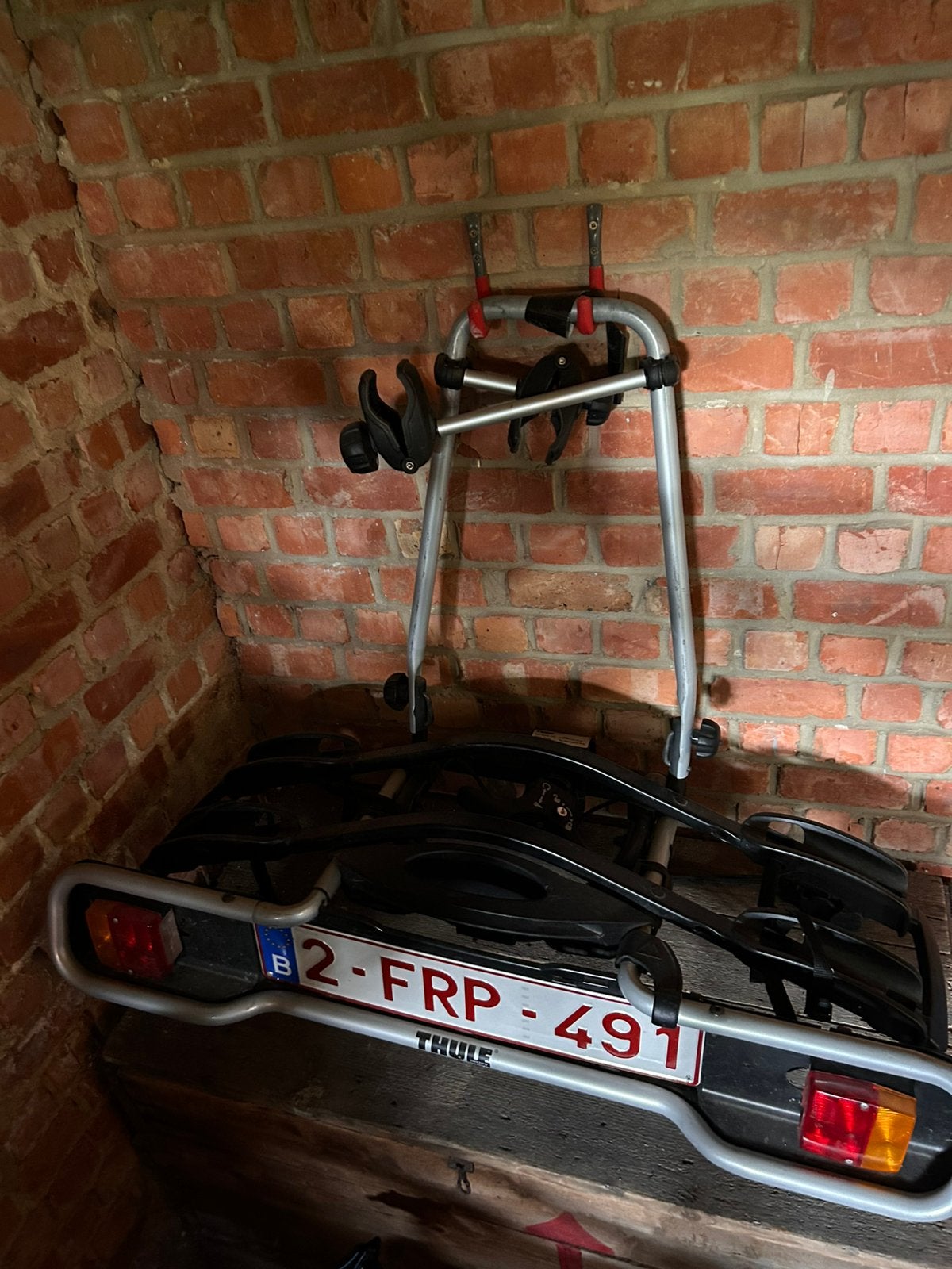 Fietsendrager Thule 2 fietsen, Ophalen, 2 fietsen, Gebruikt, Trekhaakdrager
