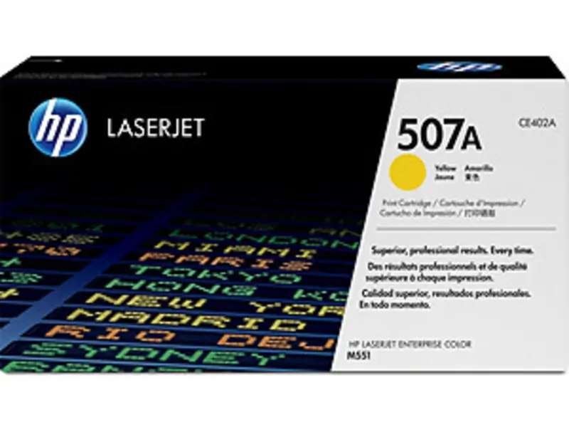 Originele inkt HP 507A (zwart en geel), Ophalen, Nieuw, Toner, HP