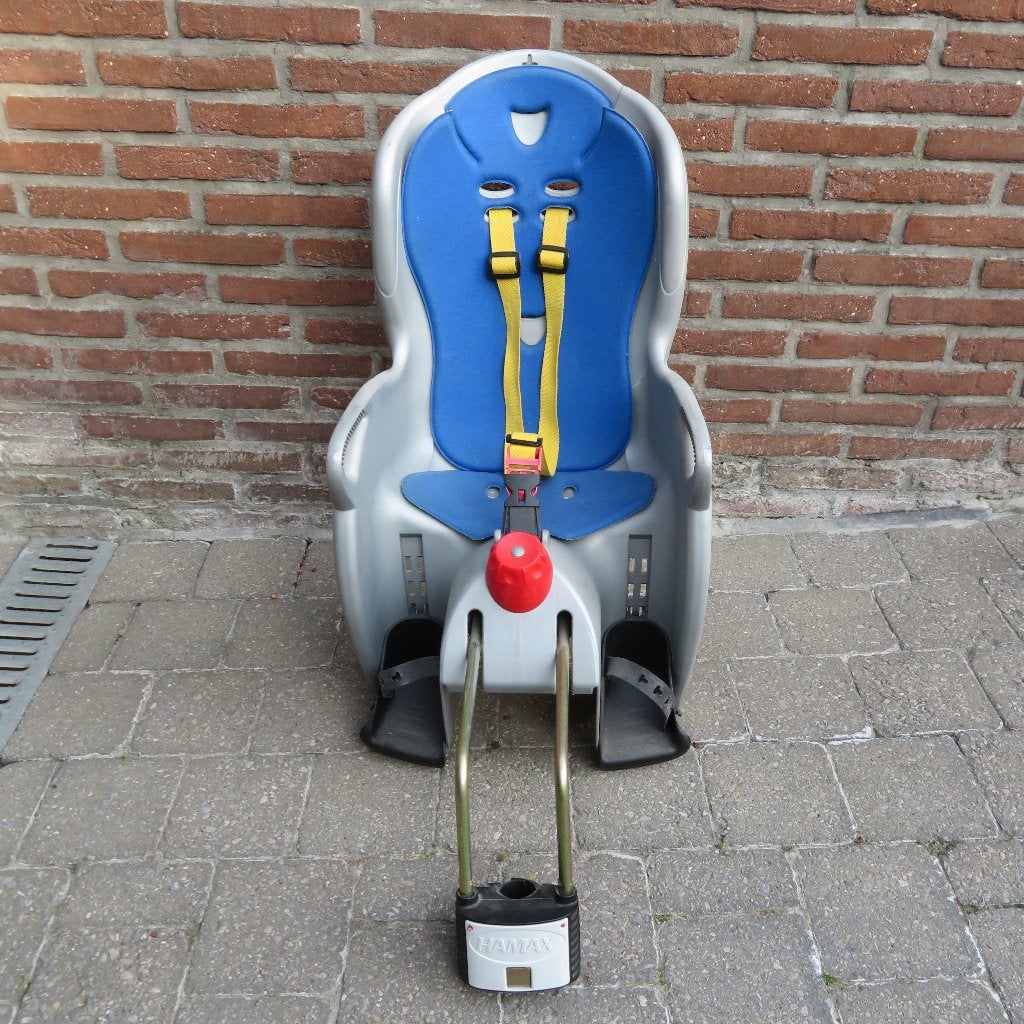 fietsstoeltje, Fietsen en Brommers, Fietsaccessoires | Fietsstoeltjes, Ophalen, Achterzitje, Hamax, Gebruikt