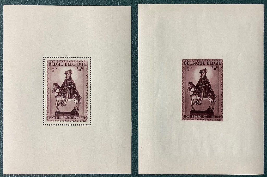 Blokken 15/16. 1942. Postfris. Winterhulp. OBP: 72,00 euro., Sans timbre, Neuf, Non oblitéré, Gomme originale
