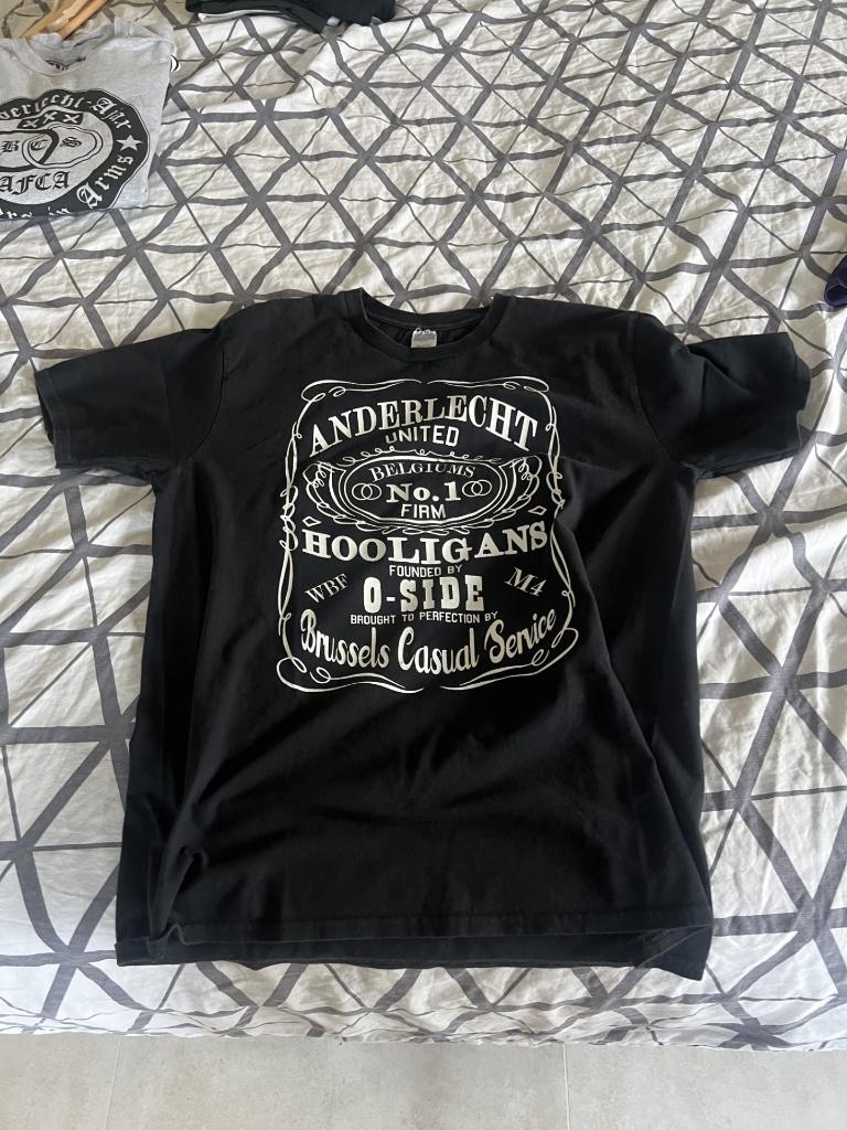 tshirt rsca anderlecht zwart, Ophalen of Verzenden, Zo goed als nieuw, Shirt