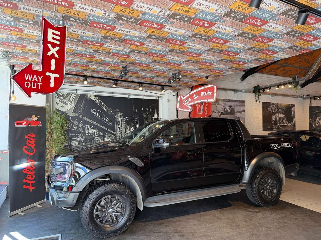 Ford Ranger Raptor 2L * FULL * CAM 360 * CUIRS * 1ER PROPRIO, Auto's, Ford, Automaat, 4 deurs, Gebruikt, https://public.car-pass.be/vhr/c3c31feb-ac41-46d1-aafb-4fad7841757f