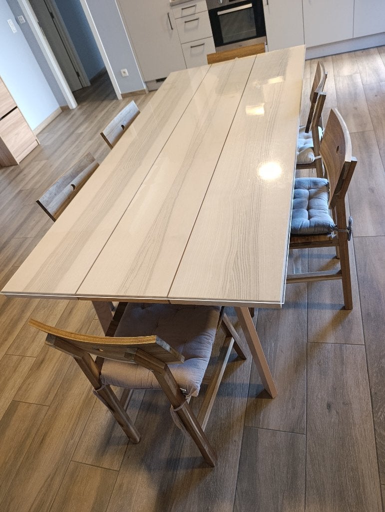 Magnifique table YPPERLIG IKEA, Maison & Meubles, Tables | Tables à manger, Comme neuf, Enlèvement, 50 à 100 cm, Chêne