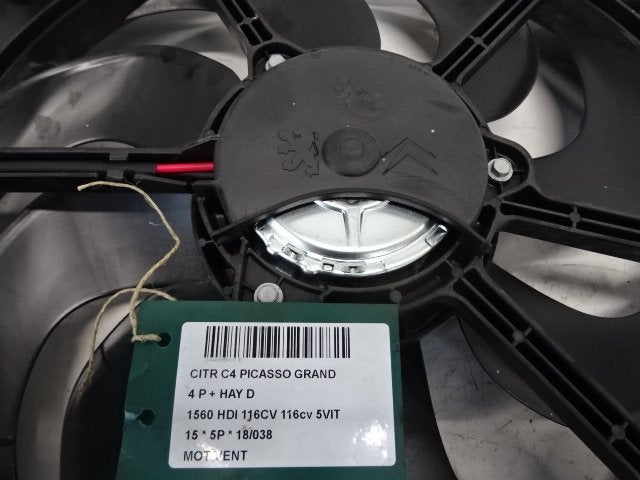 RADIATEUR VENTILATEUR Citroën C4 Grand Picasso (3A), Citroën, Kontakt-citroen@citroen.com, Utilisé, Citroën Deutschland GmbH