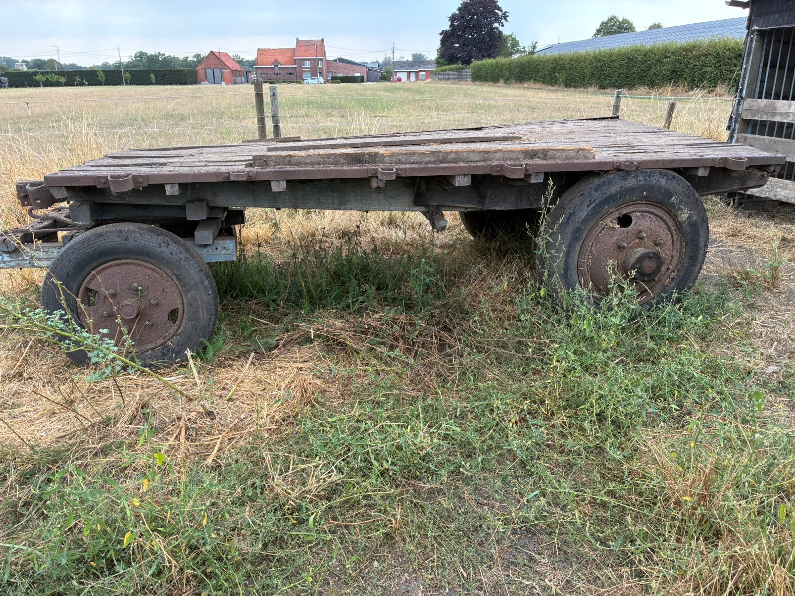 Oude antieke wagen, Enlèvement