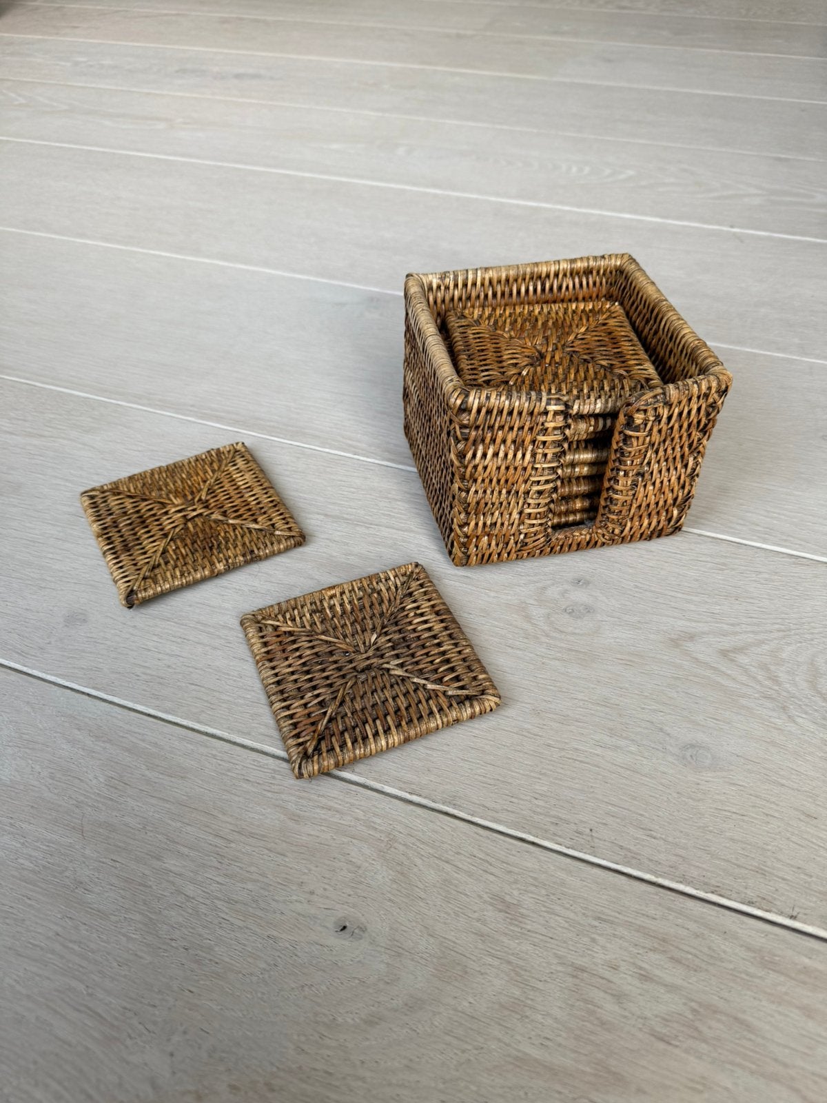 Onderzetters (10 st.), Huis en Inrichting, Ophalen of Verzenden, Nieuw, Riet, Overige typen