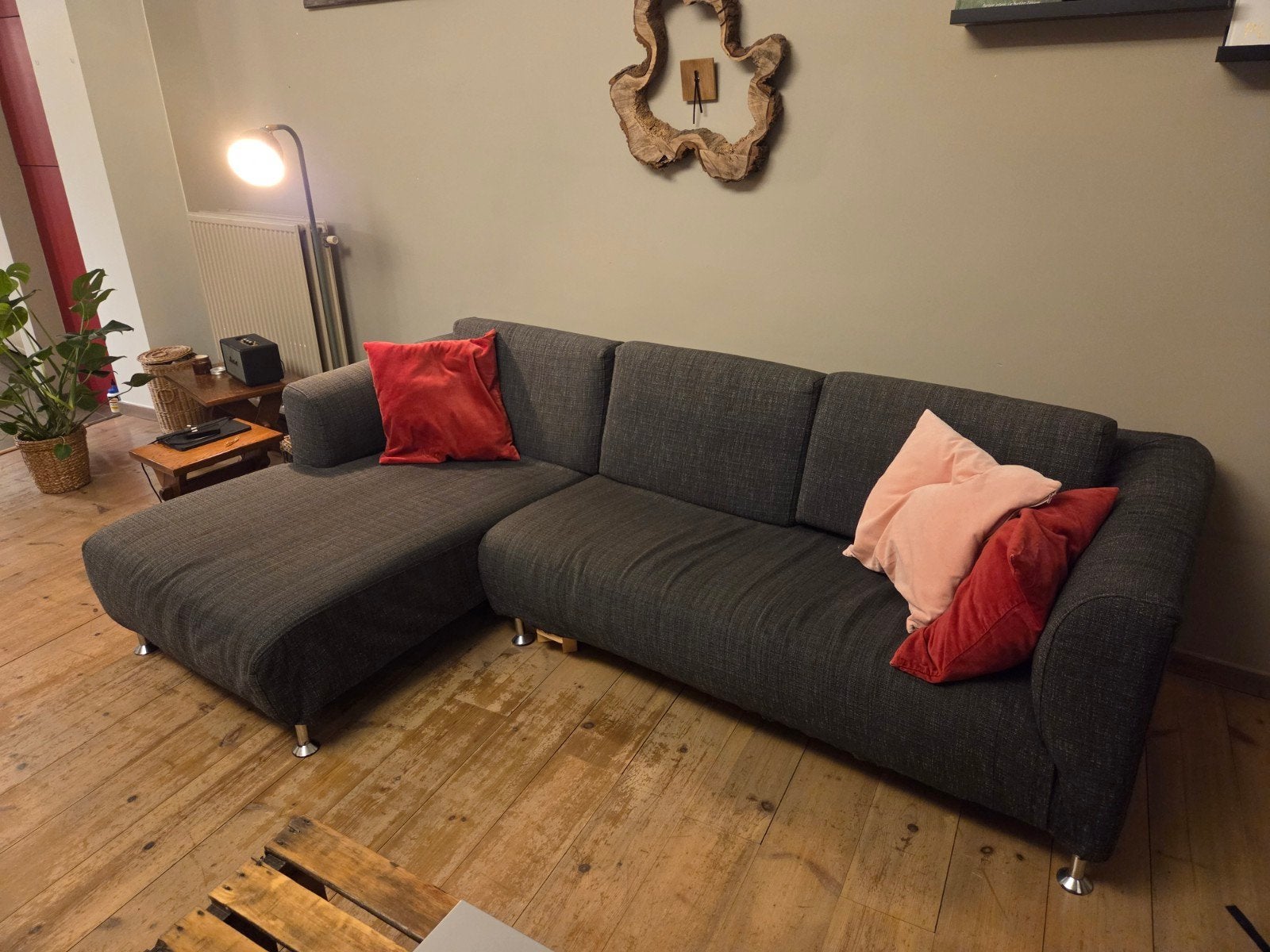 Siège en L (chaise longue), Enlèvement, Utilisé, Tissus