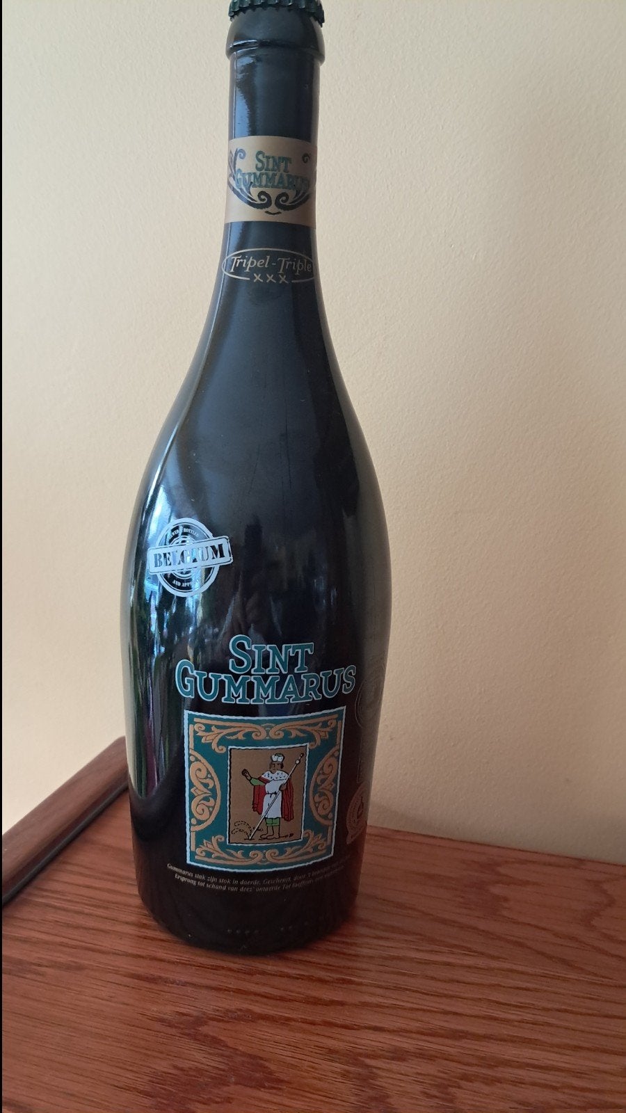 Fles tripel 75 cl ST-GUMMARUS - 2013, Ophalen