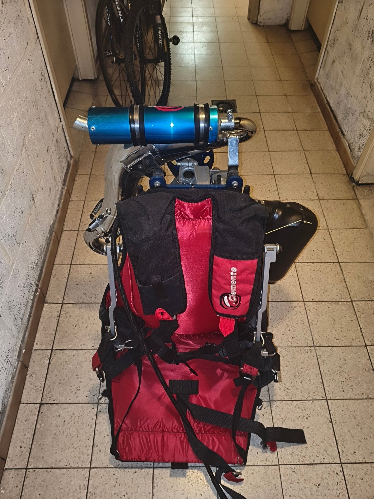 paramotor, Ophalen, Zo goed als nieuw, Paramotor, Gemotoriseerd