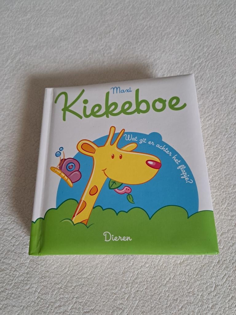 Peuterboekje Kiekeboe flapjesboekje, Ophalen of Verzenden, Zo goed als nieuw, Uitklap-, Voel- of Ontdekboek, 6 tot 12 maanden