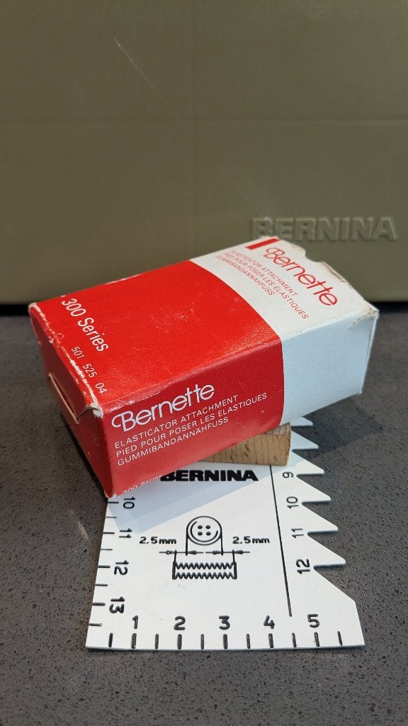Bernette Elasticator série 300 (176), Enlèvement ou Envoi, Comme neuf