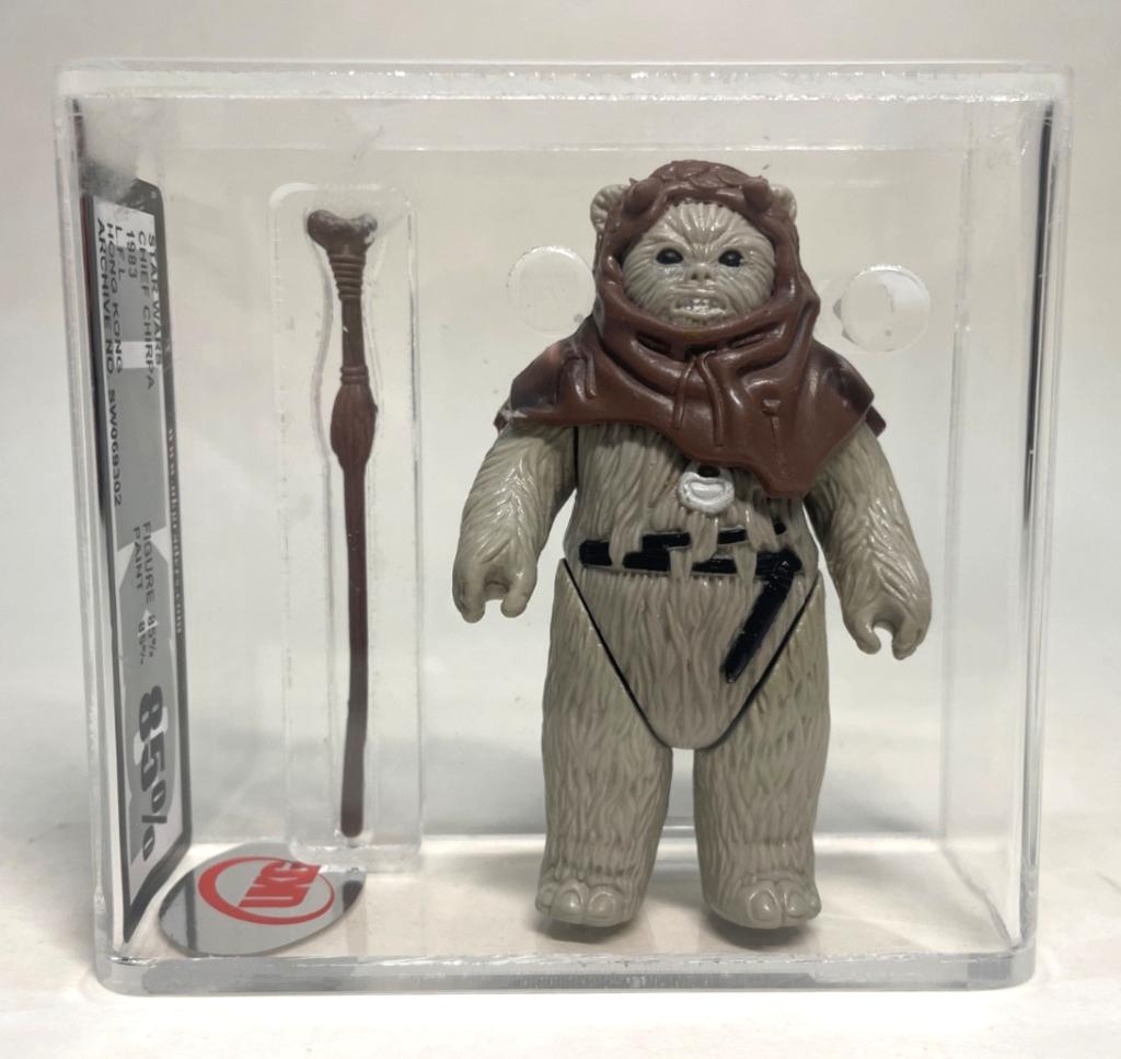 Kenner Star Wars vintage ROTJ Chief Chirpa UKG 85%, Ophalen of Verzenden, Gebruikt, Actiefiguurtje
