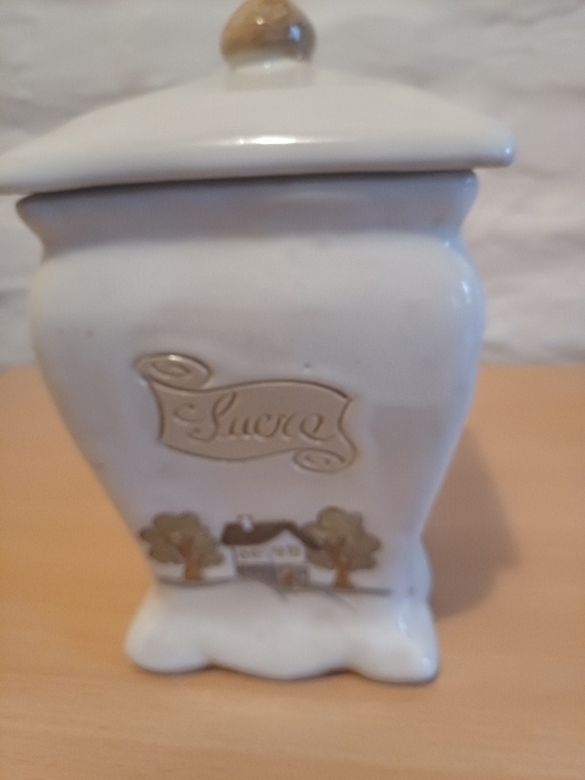 Lot de 3 pots Lardinois Sucre,pâtes,café, Enlèvement, Poterie