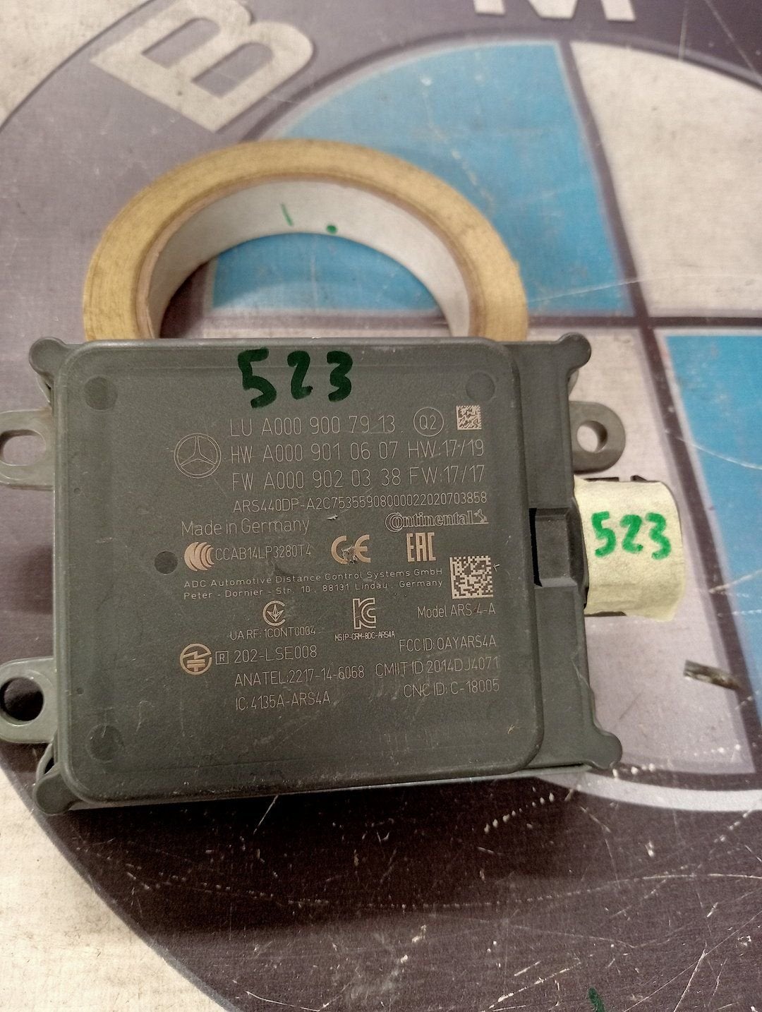 Radarsensor voor verschillende types A0009007913, Utilisé, -, -, Enlèvement ou Envoi