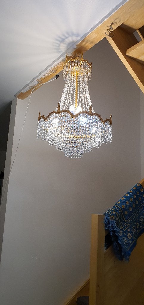 cristaux et lustre ancien, Antiquités & Art, Enlèvement