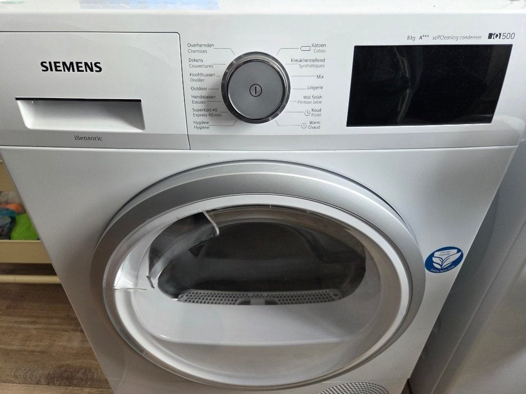 Sèche-linge Pompe à Chaleur Siemens iQ500 – 8kg – A+++, Ophalen, 6 tot 8 kg, Minder dan 85 cm, Overige typen