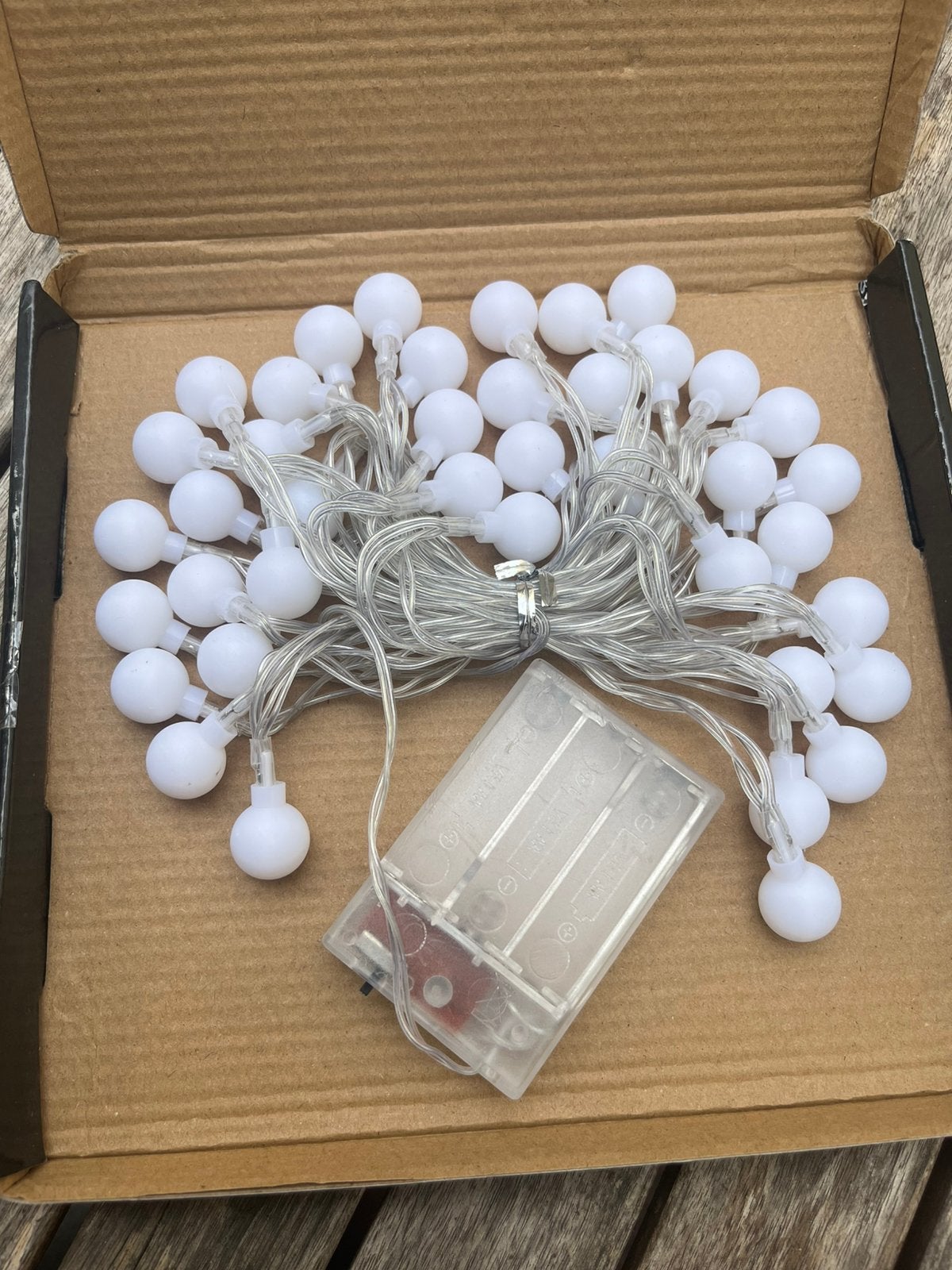 10m IP65 80 bollen lichtsnoer binnen en buiten, Huis en Inrichting, Woonaccessoires | Kransen, Ophalen of Verzenden, Gebruikt