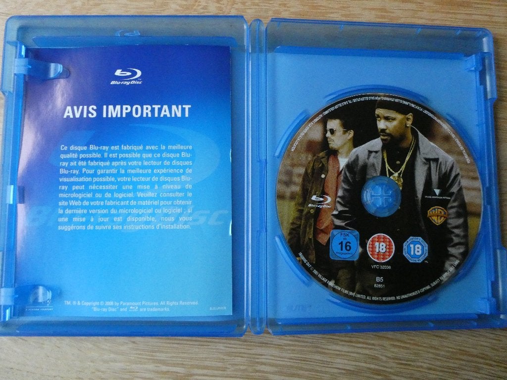 Training Day blu-ray met Franse ondertiteling, Cd's en Dvd's, Engels, Frans, Film, Actie