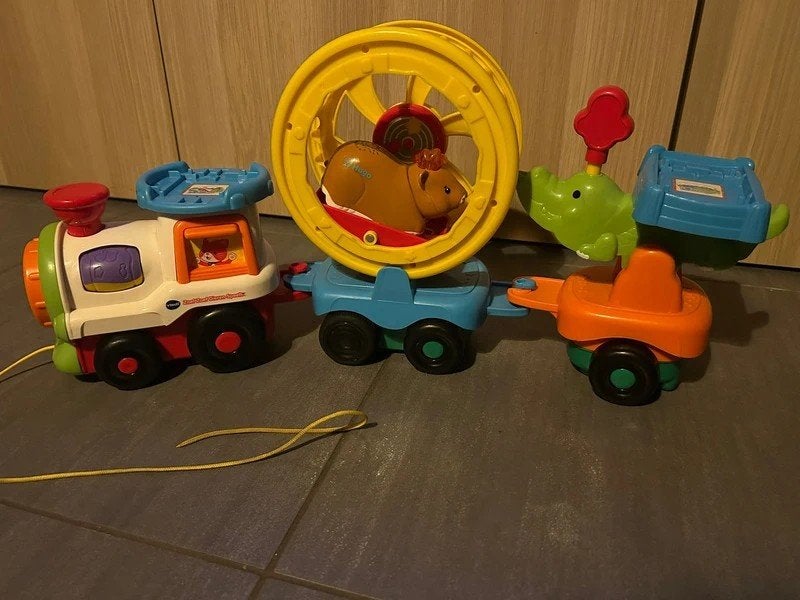 Zoef zoef dieren speeltrein, Kinderen en Baby's, Ophalen