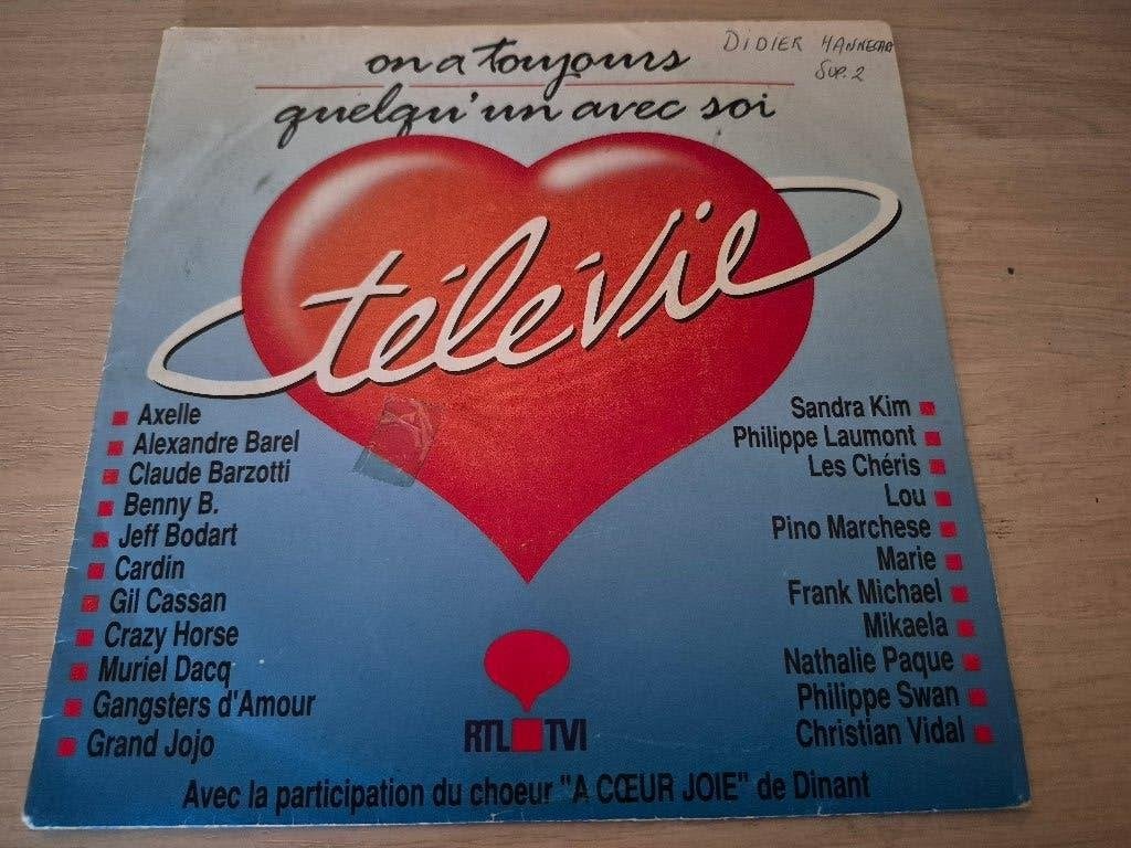 Disque vinyl 45 tours televie, Enlèvement ou Envoi, Comme neuf, Pop