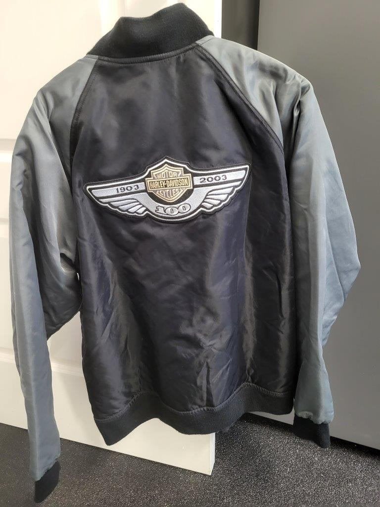 Harley Davidson Bomber Jacked XL maar eerder L, Motoren, Harley-Davidson, Jas | textiel, Dames, Ophalen of Verzenden
