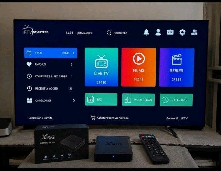 Abonnement IPTV, Enlèvement ou Envoi, Comme neuf, HDMI