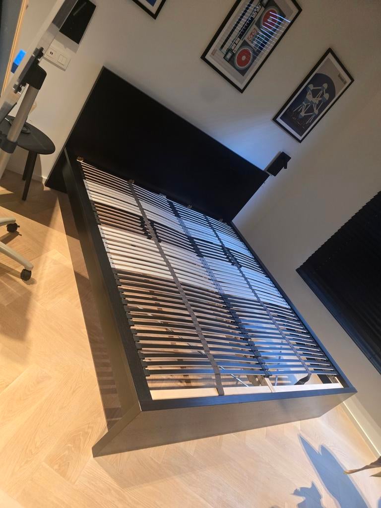 IKEA Malm bed en boxsprings, Ophalen of Verzenden