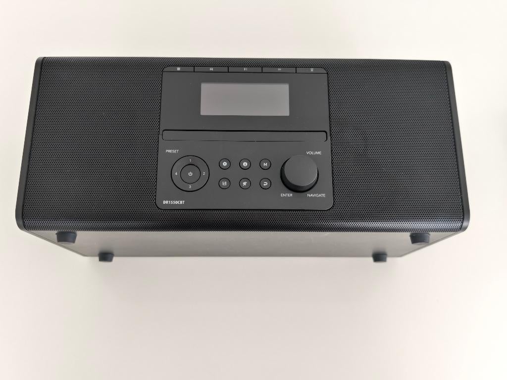 Hama Digitale Radio DR1550CBT FM/DAB/DAB+/CD/Bluetooth, Ophalen, Zo goed als nieuw, Radio