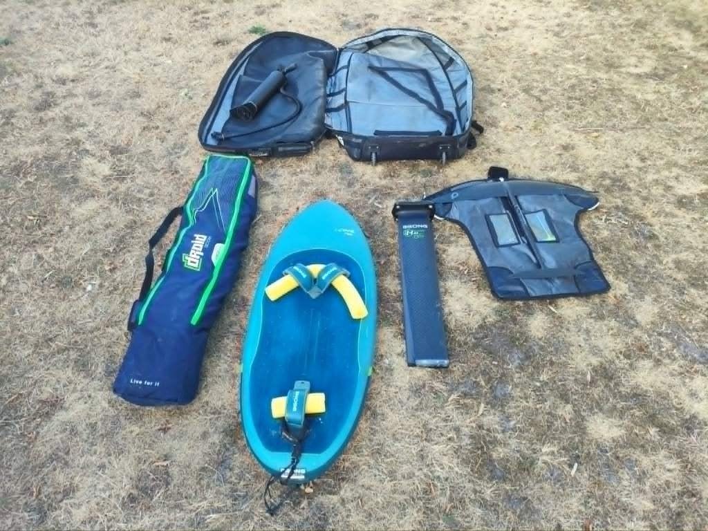 Gong wingfoil set itermediate-advanced, Watersport en Boten, Wingsurfen, Ophalen of Verzenden, Gebruikt, Wingsurfset