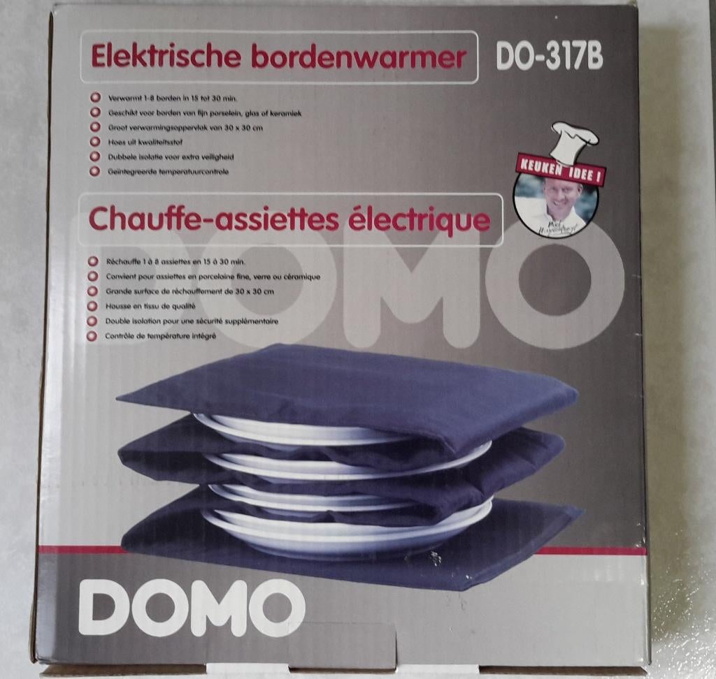 DOMO bordenverwarmer ( NIEUW ), Ophalen of Verzenden, Nieuw