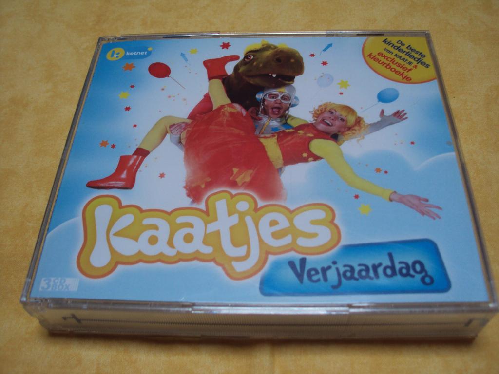3 cd's met de beste kinderliedjes van Kaatje.  NIEUW !, Ophalen of Verzenden