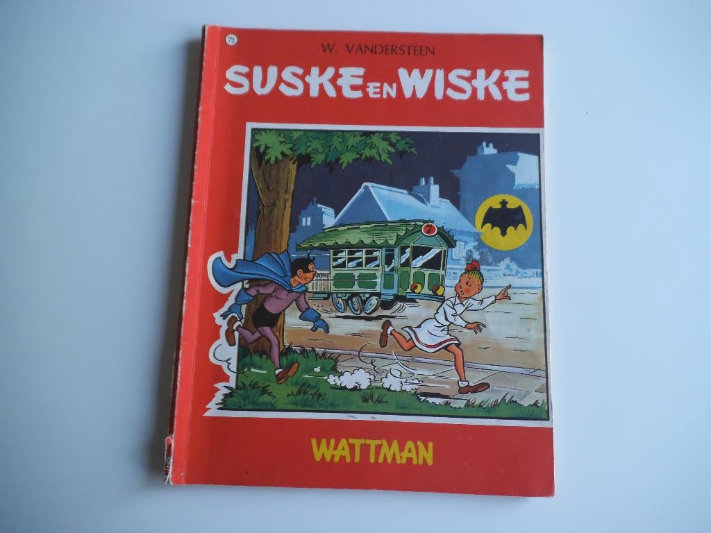 Suske en Wiske 71 Wattman   1967, Enlèvement ou Envoi, Willy Vandersteen, Une BD, Utilisé