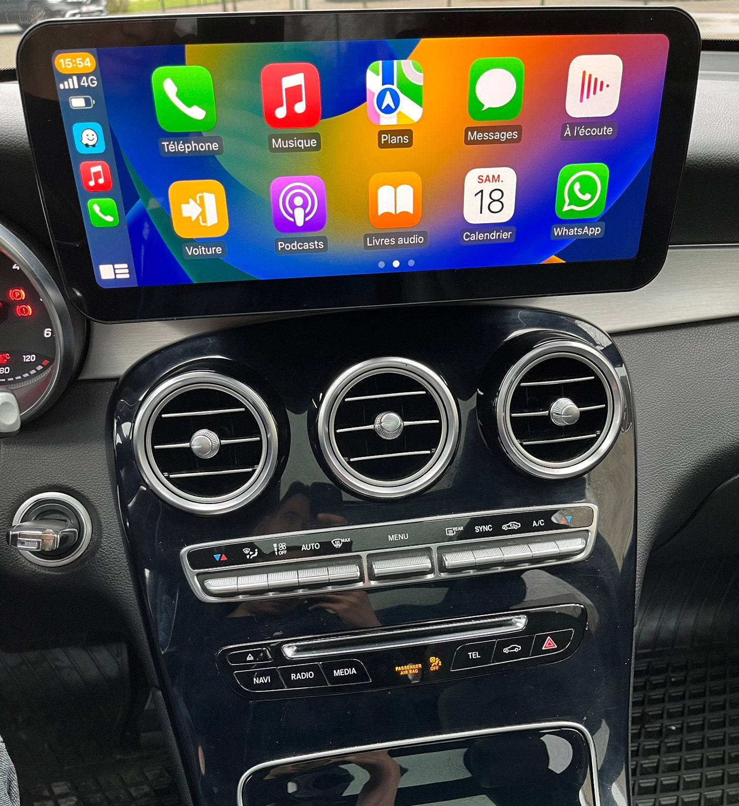 450€  CarPlay Mercedes Benz C GLC A GLA CLA Classe NTG5.0, Enlèvement, Neuf