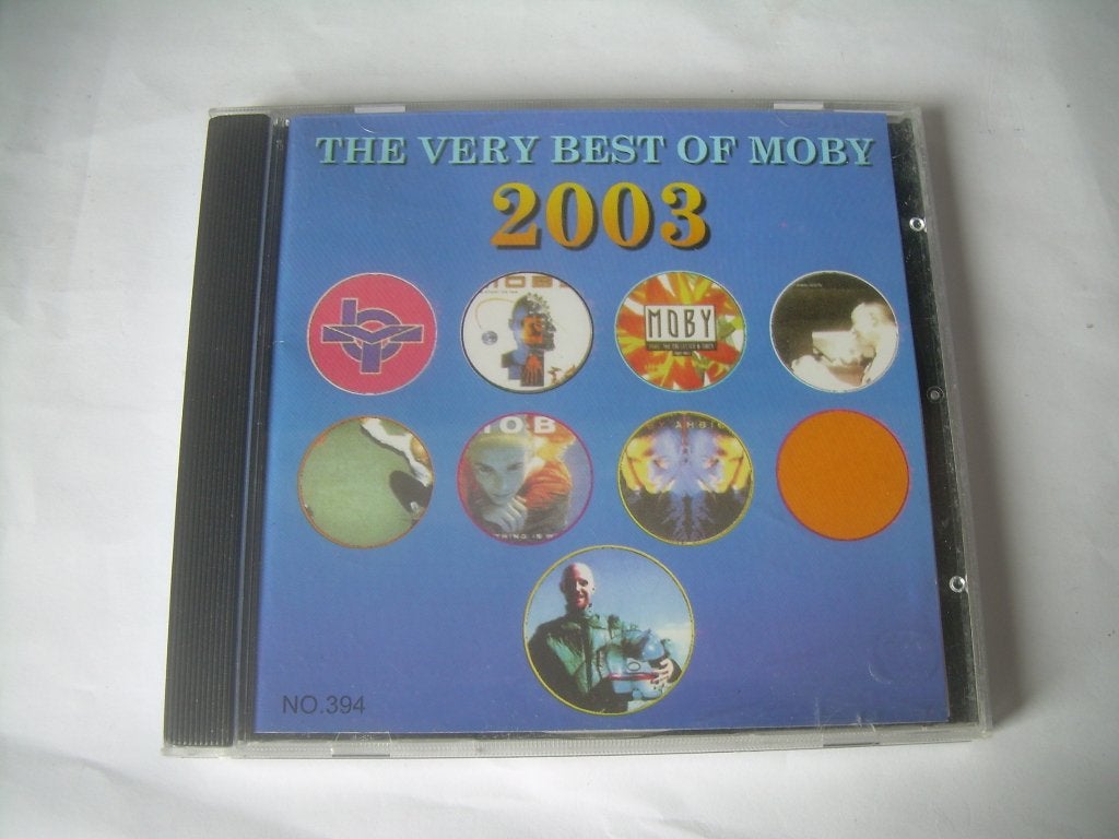 CD - MOBY - THE BEST OF, Cd's en Dvd's, Cd's | Dance en House, Ophalen of Verzenden, Zo goed als nieuw, Dance, Album