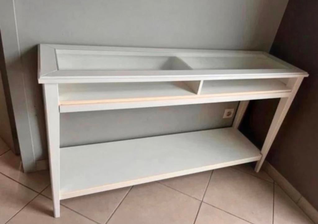 Console wit hout glas, Verzenden, Gebruikt