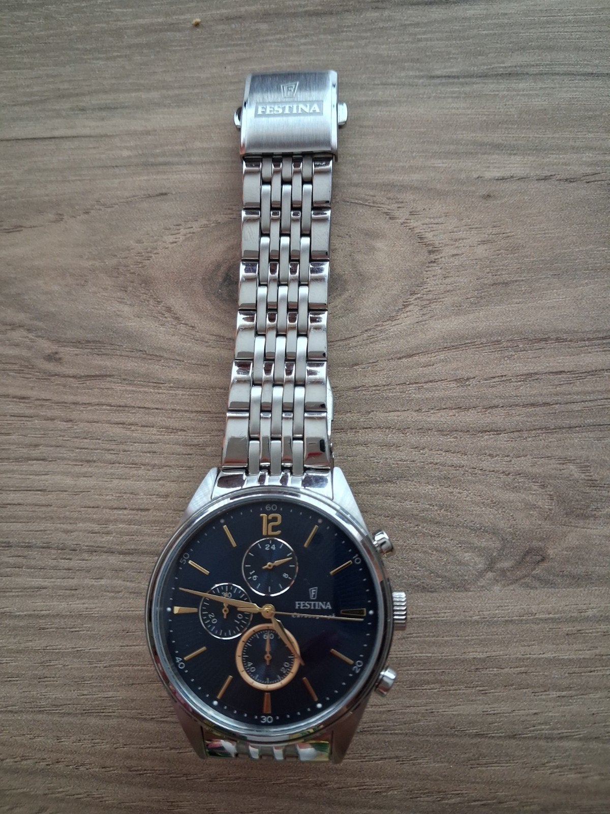 Montre acier Festina, Enlèvement, Acier, Acier