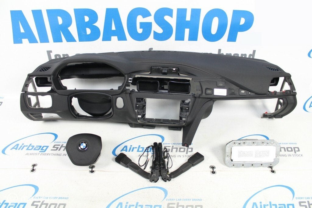 Airbag kit Tableau de bord blanc couture BMW 3 serie
