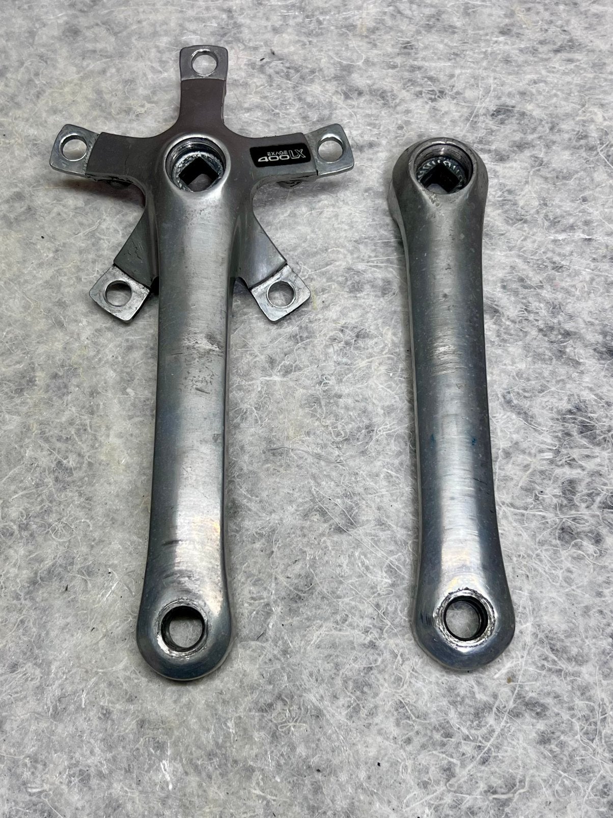 Shimano exage crankset vierkante as !!, Fietsen en Brommers, Ophalen of Verzenden, Gebruikt