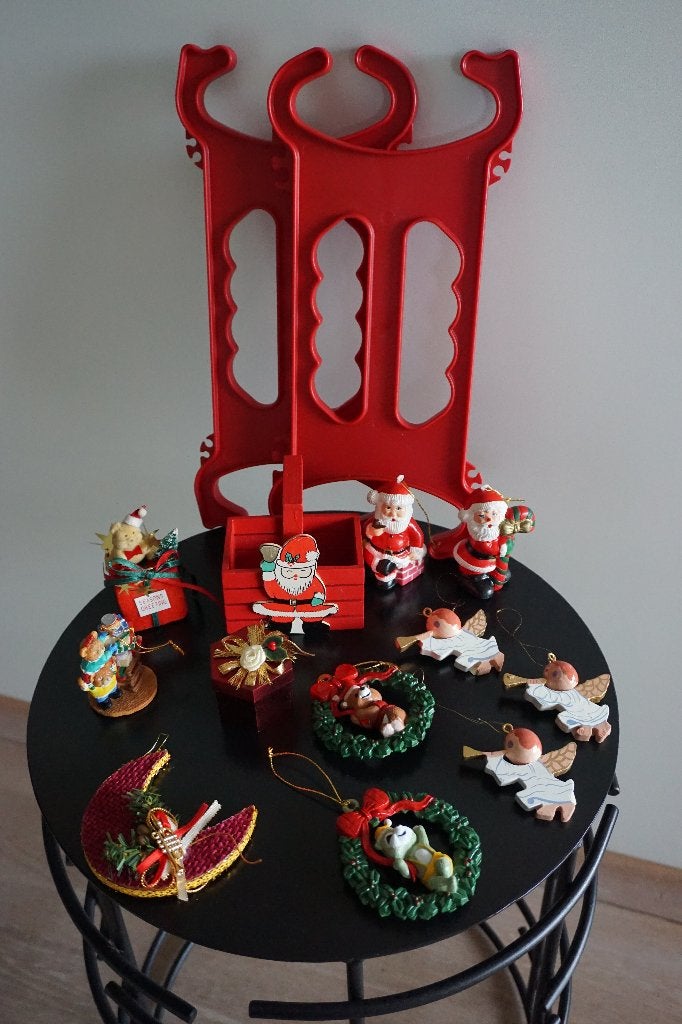 Kerstversiering, Ophalen
