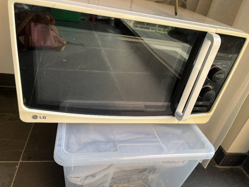 microgolf oven, Ophalen, Gebruikt, Tussenbouw, Grill