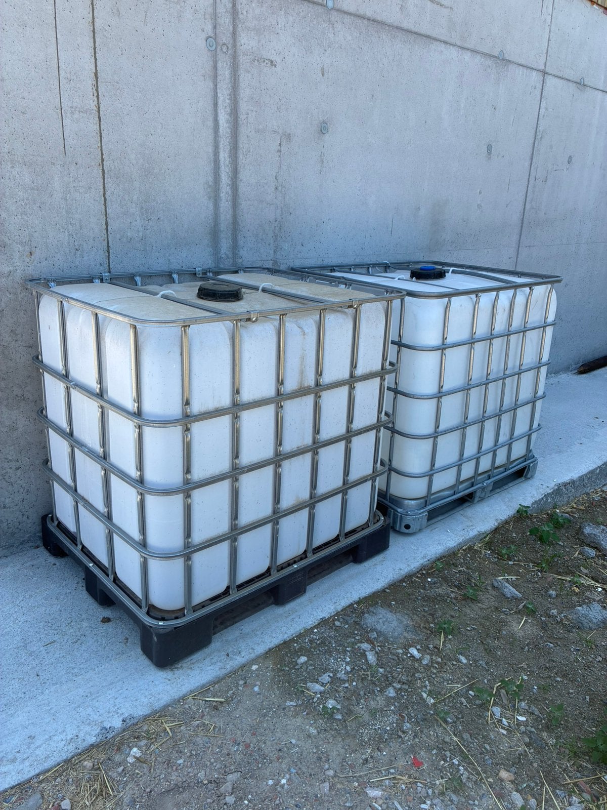 Ibc container 50€ per stuk, Ophalen, Zo goed als nieuw, Metaal