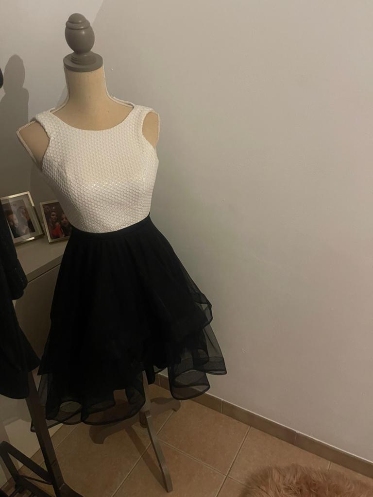 Feestjurk maatje 34 of 36, Kleding | Dames, Ophalen, Zo goed als nieuw