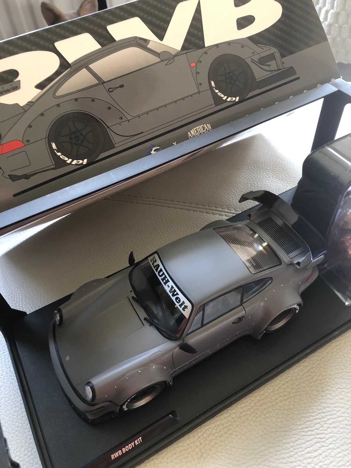 Porsche RWB body kit plus figuur, Ophalen, Zo goed als nieuw